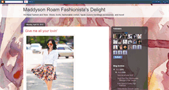 Desktop Screenshot of maddysonroam.blogspot.com