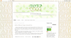 Desktop Screenshot of mentacaqui.blogspot.com