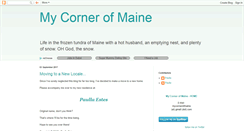 Desktop Screenshot of maineliving.blogspot.com