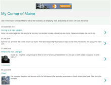 Tablet Screenshot of maineliving.blogspot.com