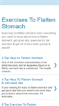 Mobile Screenshot of exercises-to-flatten-stomach1.blogspot.com