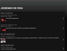 Tablet Screenshot of jediendoenvida.blogspot.com