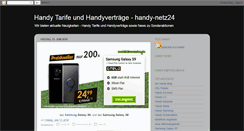 Desktop Screenshot of handy-netz24.blogspot.com