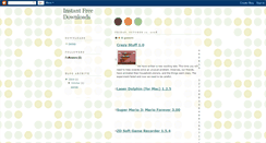 Desktop Screenshot of instantfreedownload.blogspot.com