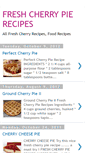 Mobile Screenshot of fresh-cherrypie-recipes.blogspot.com