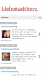Mobile Screenshot of kleinstadtherz.blogspot.com
