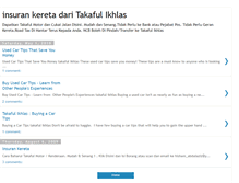 Tablet Screenshot of insurankereta-takafulikhlas.blogspot.com