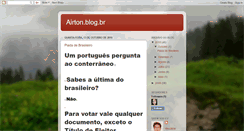 Desktop Screenshot of airtonluis.blogspot.com