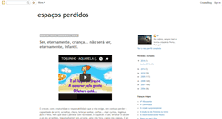 Desktop Screenshot of espacosperdidos.blogspot.com
