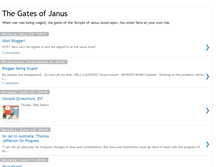 Tablet Screenshot of janusgates.blogspot.com