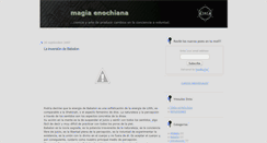 Desktop Screenshot of enochiana.blogspot.com