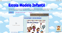 Desktop Screenshot of escolamodeloinfantil.blogspot.com