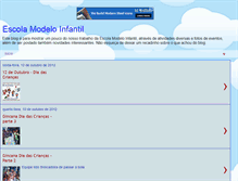 Tablet Screenshot of escolamodeloinfantil.blogspot.com