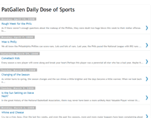 Tablet Screenshot of pgsports.blogspot.com