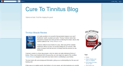 Desktop Screenshot of cure-to-tinnitus.blogspot.com