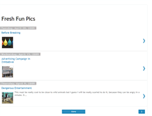 Tablet Screenshot of freshfunpics.blogspot.com