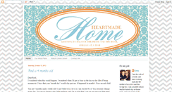 Desktop Screenshot of heartmadehome.blogspot.com