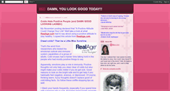 Desktop Screenshot of damnyoulookgoodtoday.blogspot.com