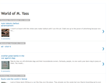 Tablet Screenshot of michaelyass.blogspot.com