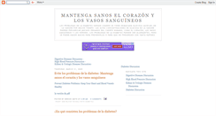 Desktop Screenshot of mantenga-sanos-el-corazon-y-los-vasos.blogspot.com