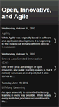 Mobile Screenshot of openinnovativeandagile.blogspot.com