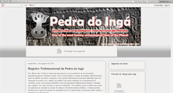 Desktop Screenshot of pedradoinga.blogspot.com