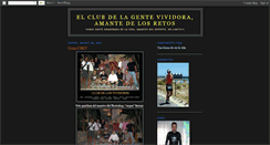 Desktop Screenshot of clubdelosvividores.blogspot.com