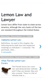Mobile Screenshot of know-lemon-law.blogspot.com