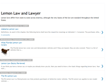 Tablet Screenshot of know-lemon-law.blogspot.com