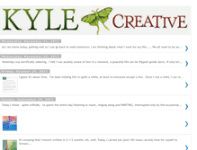 Tablet Screenshot of kyle-creative.blogspot.com