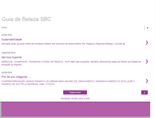 Tablet Screenshot of guiadebelezasbc.blogspot.com