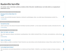 Tablet Screenshot of kuulevillekorville.blogspot.com