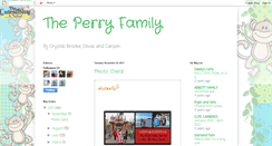 Desktop Screenshot of perryfamily060405.blogspot.com