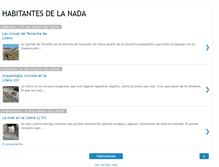 Tablet Screenshot of habitantesdelanada.blogspot.com