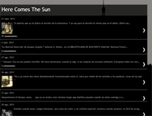 Tablet Screenshot of herecomesthesun-ninas.blogspot.com