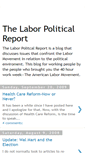 Mobile Screenshot of laborpoliticalreport.blogspot.com