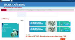 Desktop Screenshot of ipaspandhra.blogspot.com