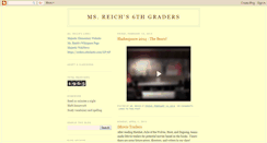 Desktop Screenshot of msreich.blogspot.com