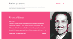 Desktop Screenshot of mulheresqueescrevem.blogspot.com
