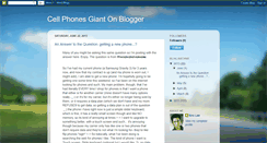 Desktop Screenshot of cellphonesgiant.blogspot.com