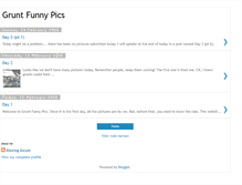 Tablet Screenshot of gruntfunnypics.blogspot.com
