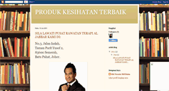 Desktop Screenshot of produkkesihatanterbaikaljabbar.blogspot.com