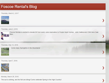 Tablet Screenshot of foscoerentals.blogspot.com