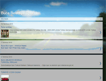 Tablet Screenshot of bucabelediyespor.blogspot.com