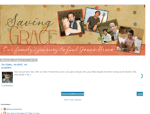 Tablet Screenshot of oursavinggrace.blogspot.com