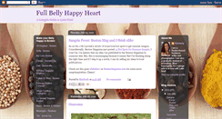 Desktop Screenshot of fullbellyhappyheart.blogspot.com