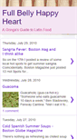 Mobile Screenshot of fullbellyhappyheart.blogspot.com