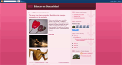 Desktop Screenshot of educarensexualidad.blogspot.com