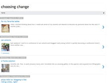 Tablet Screenshot of choosing-change.blogspot.com