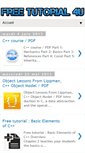 Mobile Screenshot of freetutorial-4u.blogspot.com